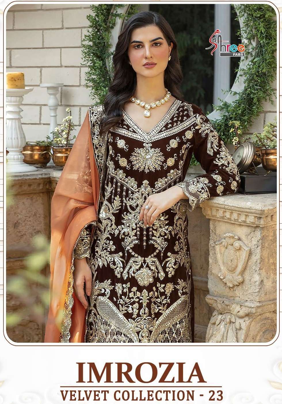 IMROZIA VELVET Open Pic by Shree